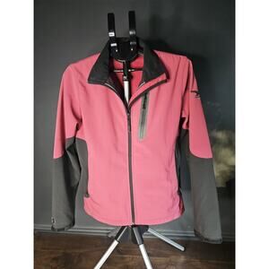 Salewa Large Womens Jacket Magenta Pink Black Full Zip Outdoor